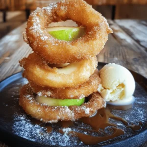 Fried Cinnamon Apple Rings: A Nostalgic Treat