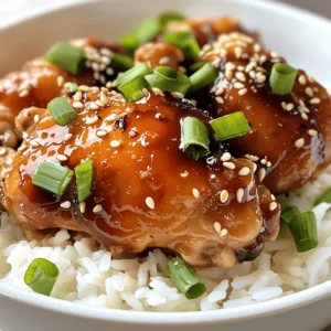 Sweet & Sticky Honey Garlic Chicken Recipe