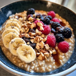 Creamy Barley Porridge Delight: A Wholesome Breakfast Recipe