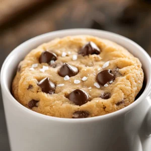 Quick Treat: Microwave Chocolate Chip Mug Cookie Recipe for Instant Indulgence