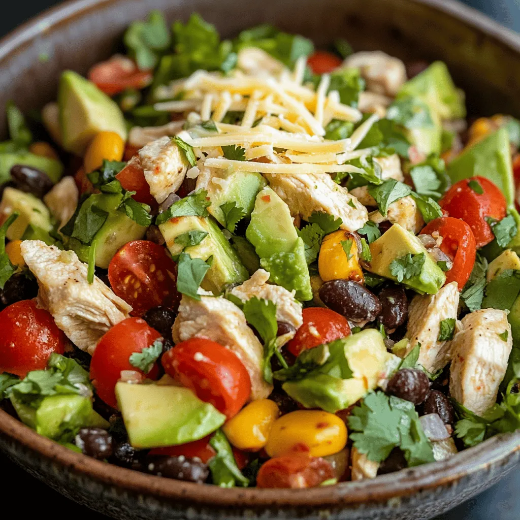Tex-Mex Chopped Chicken Salad: A Fresh and Flavorful Delight