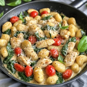 Garlic Chicken Gnocchi Skillet: A Deliciously Comforting Meal