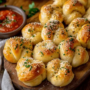 Homemade Garlic Knots Recipe