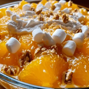 Mandarin Orange Jello Salad: A Refreshing Delight