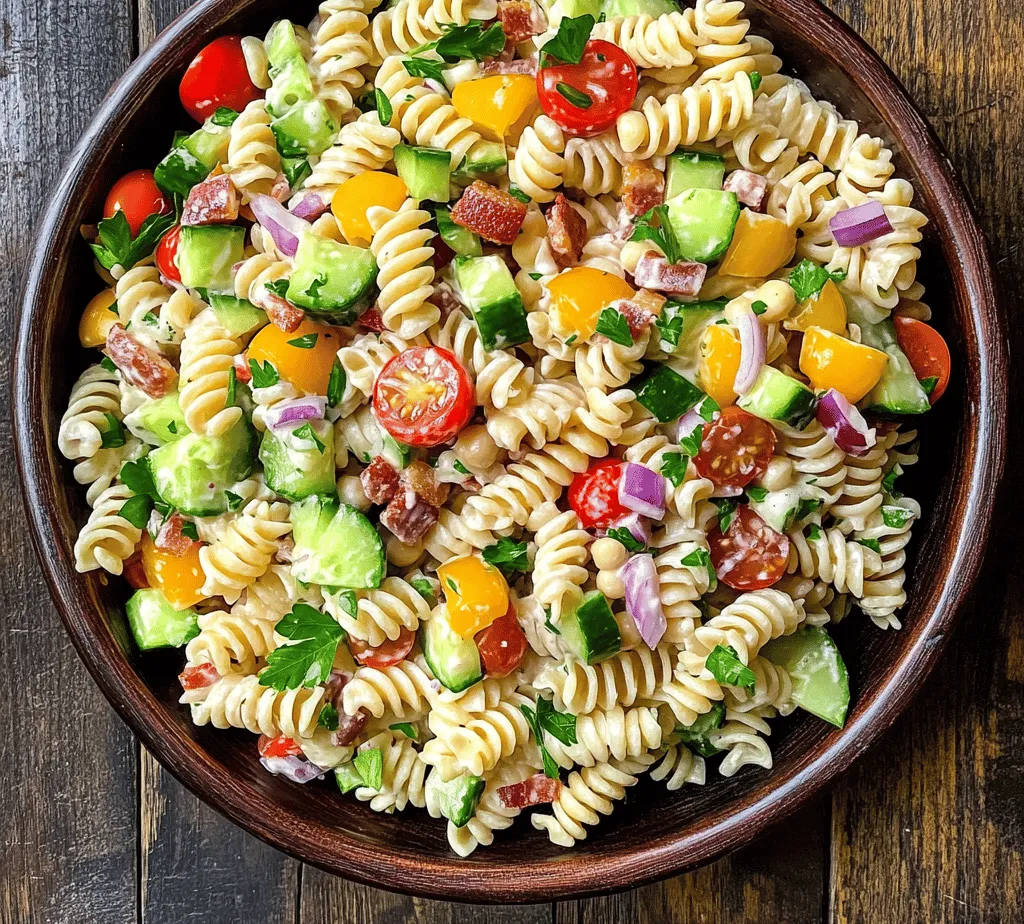 Pasta salad has become a beloved staple in kitchens and picnic baskets alike, celebrated for its versatility and ease of preparation. Whether served at a summer barbecue, a family gathering, or a casual weeknight dinner, this dish offers a delightful combination of flavors and textures that can be tailored to suit any palate. Among the myriad of pasta salad variations, one recipe stands out for its creamy richness and vibrant ingredients: Creamy Dreamy Pasta Salad.
