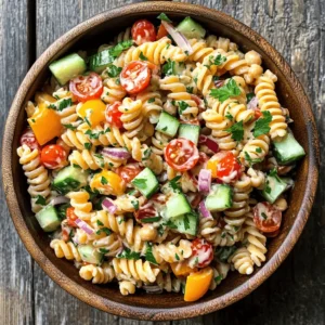 Creamy Dreamy Pasta Salad: A Perfectly Refreshing Recipe